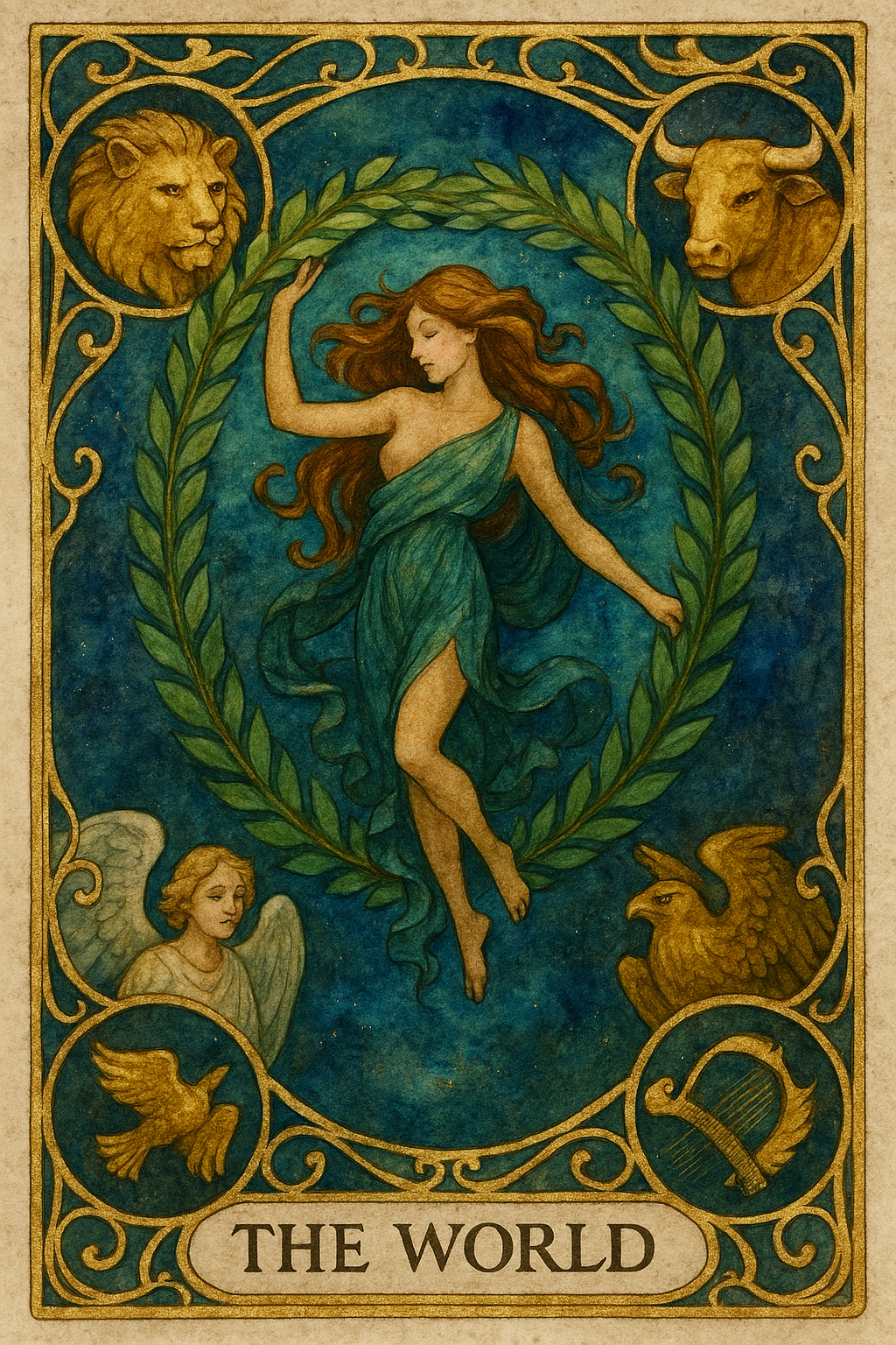 The World Tarot Card